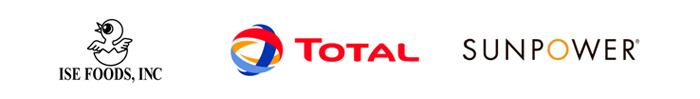 Logo Ise, Total, Sun Power